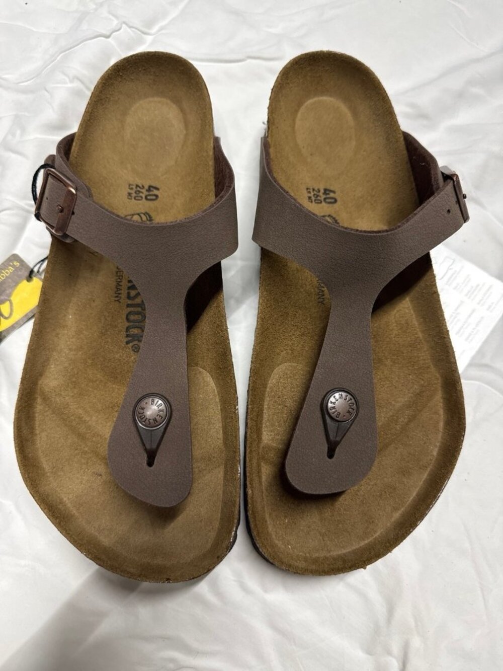 Birkenstock Arizona Brown Leather Sandals.